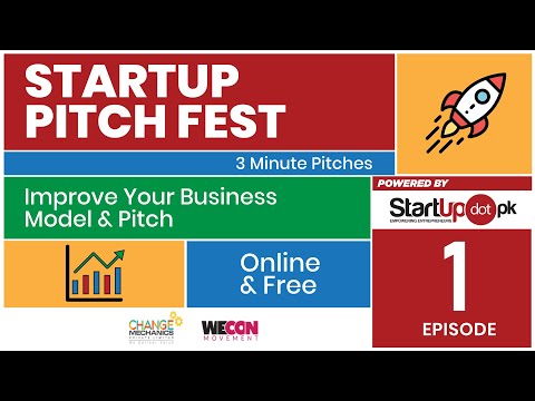 PitchFest 2020 Episode 1| Empowering Startups & Entrepreneurs