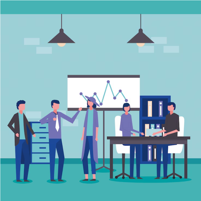 Startup founder delivering a pitch to a panel of investors, showcasing confidence, a structured deck, and data-driven insights capturing the high-stakes moment of seeking funding.