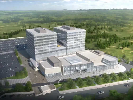 Exterior view of Islamabad IT Park, a modern technology hub offering office spaces, data center, and startup support facilities