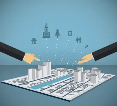 Aerial View Of Government Flats In Islamabad Showing Aging Buildings And Infrastructure In Need Of Renovation. | Startup.pk