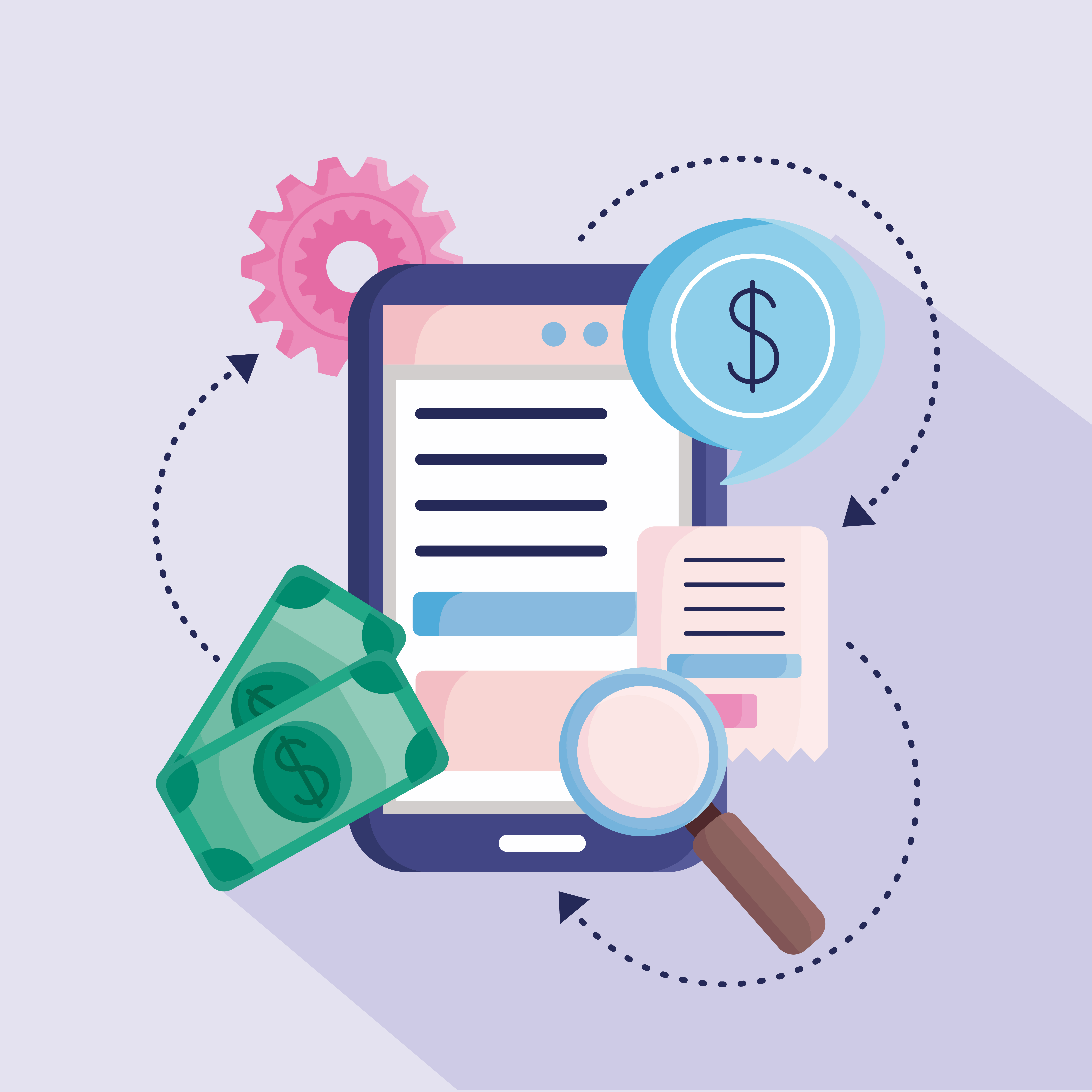 Startup founder drafting a grant application with pitch deck and financial documents