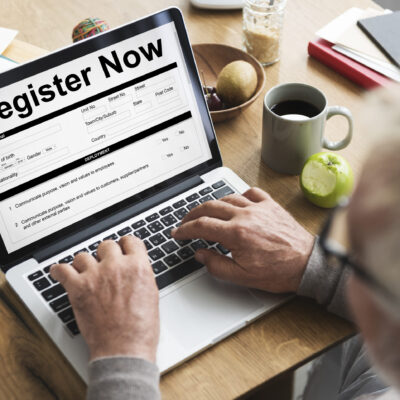Entrepreneur completing SECP company registration online in Pakistan, 2026