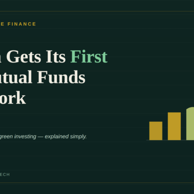 SECP logo with green finance icons representing Pakistan's new ESG mutual funds framework